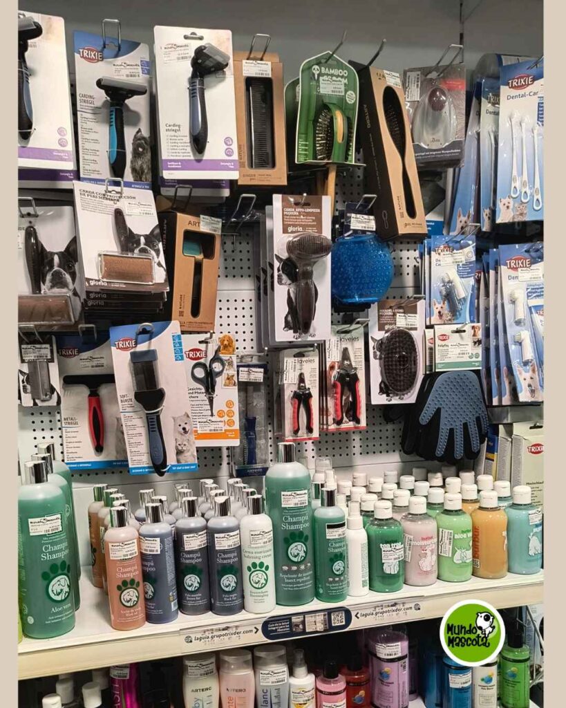 producto de higiene para el cuidado de la piel y el pelo de mascotas